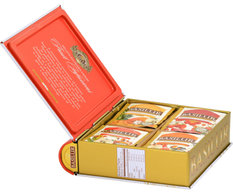 BASILUR FRUITY DELIGHT ASSORTED 2 TEA Fruit Infusions “Fruity Delight”