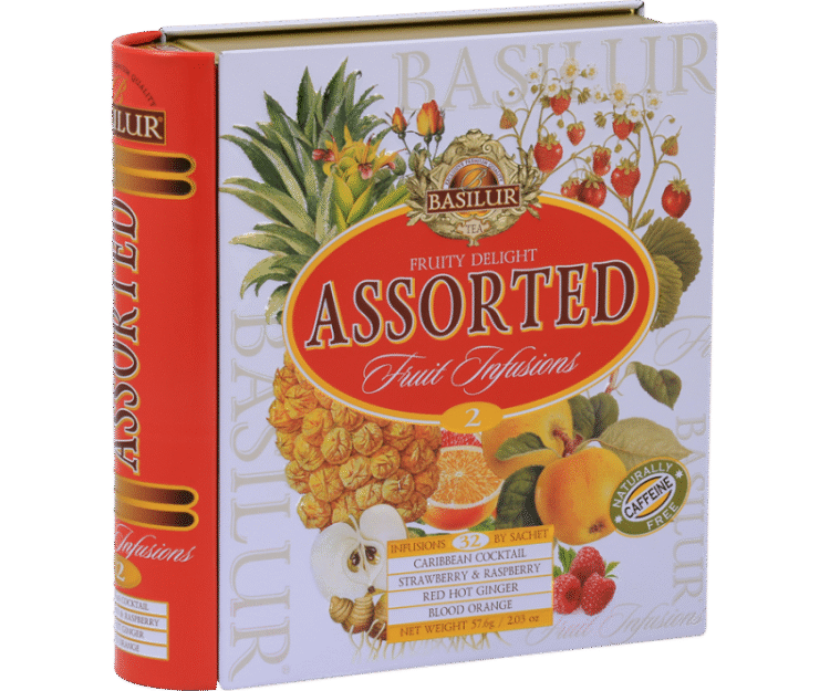 BASILUR FRUITY DELIGHT ASSORTED 2 TEA Fruit Infusions “Fruity Delight”