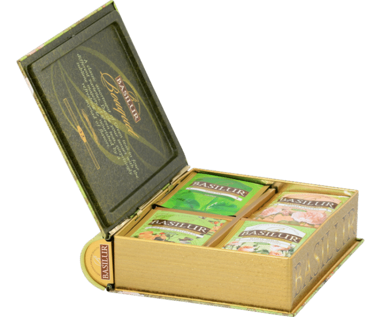 BASILUR ASSORTED BOUQUET Collection – 32 Enveloped Tea Bags