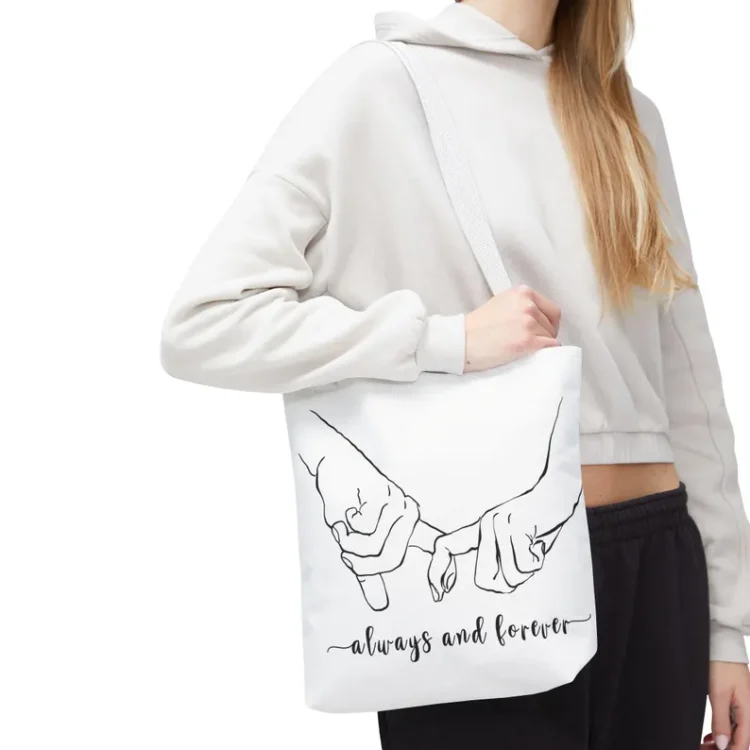 Always and Forever Tote Bag - Perfect Couples Gift