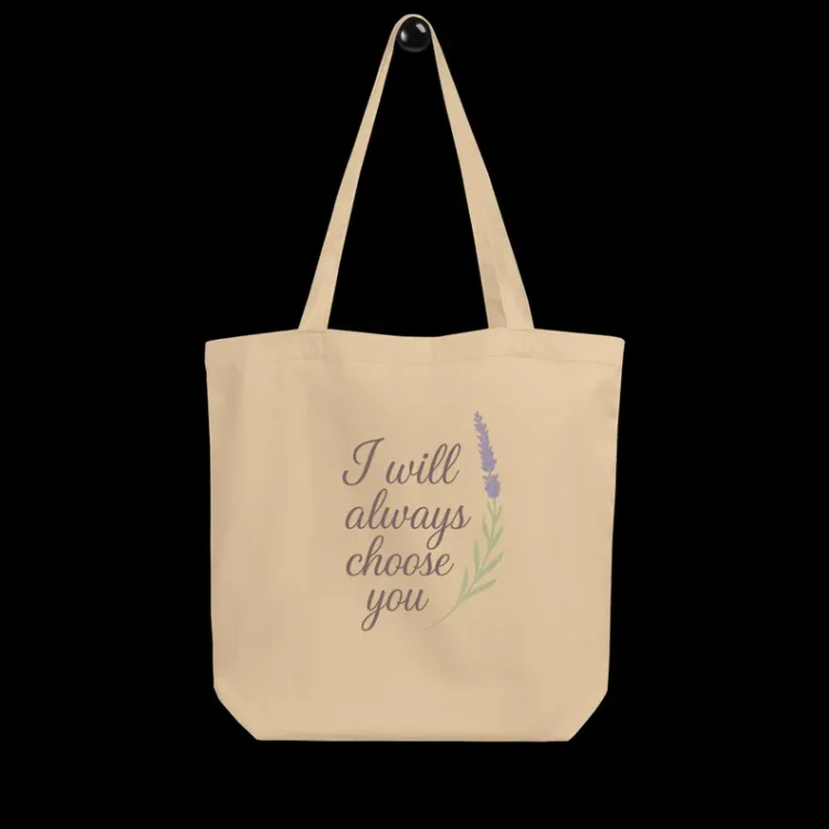 Tote Bag “I Will Always Choose You” | Gift Idea for TVD Fans