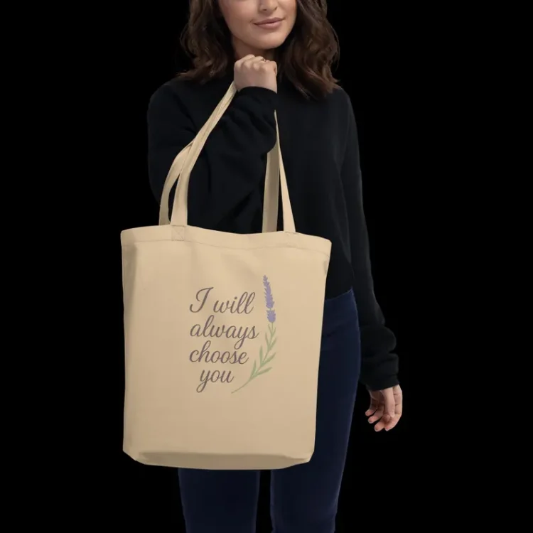 Tote Bag “I Will Always Choose You” | Gift Idea for TVD Fans