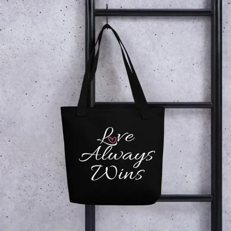 Love Always Wins Tote bag